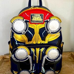LOUNGEFLY THOR: LOVE AND THUNDER GLOW IN THE DARK COSPLAY MINI BACKPACK